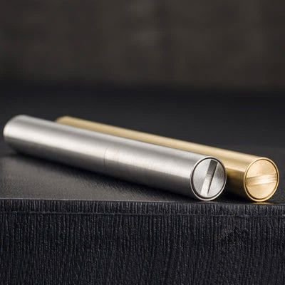 Cylindrical Nunchaku Slender Foldable Refillable Kerosene Lighter