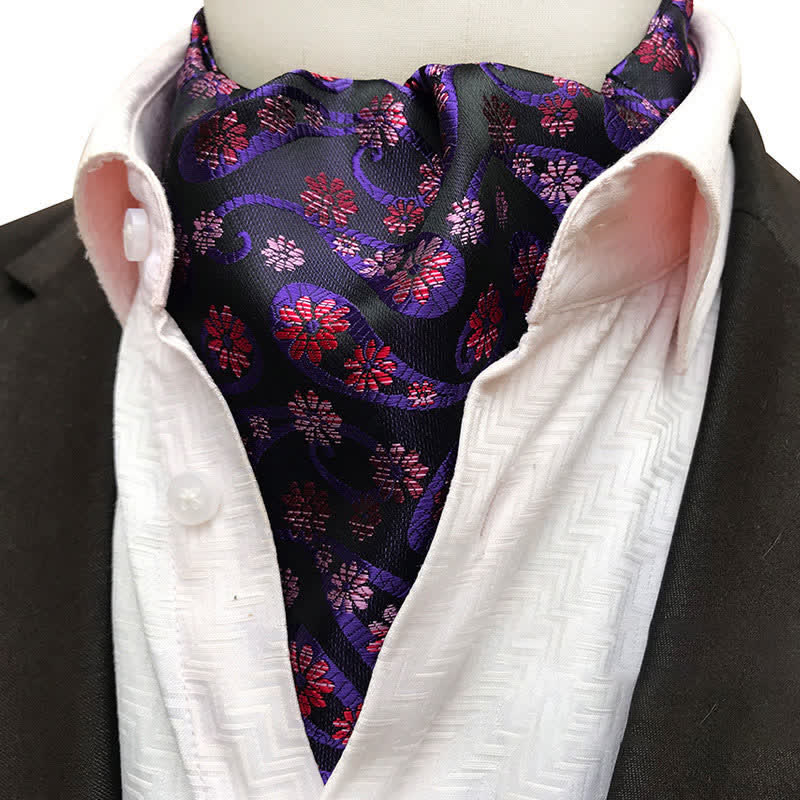 Paisley & Flower Noble Neckwear Ascot Cravat