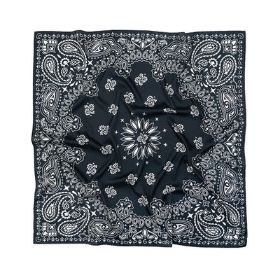 Large Elegant British Style Classical Paisley Printed Square Scarf