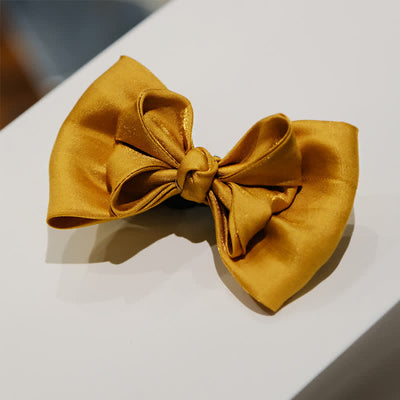 Men's Golden Life Unique Shaped Oversized Pointed Bow Tie