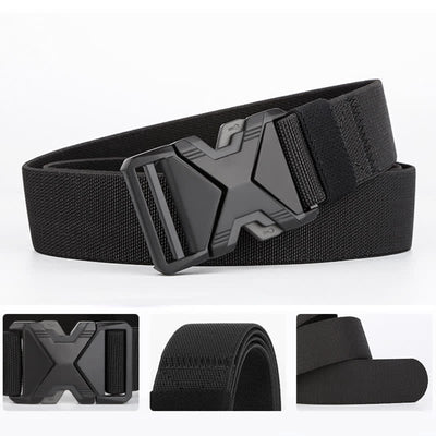 Men's Thick Nylon Tactical Quick Release Buckle Belt