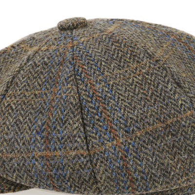 Plaid Herringbone Classic Octagonal Peaky Blinders Beret Cap