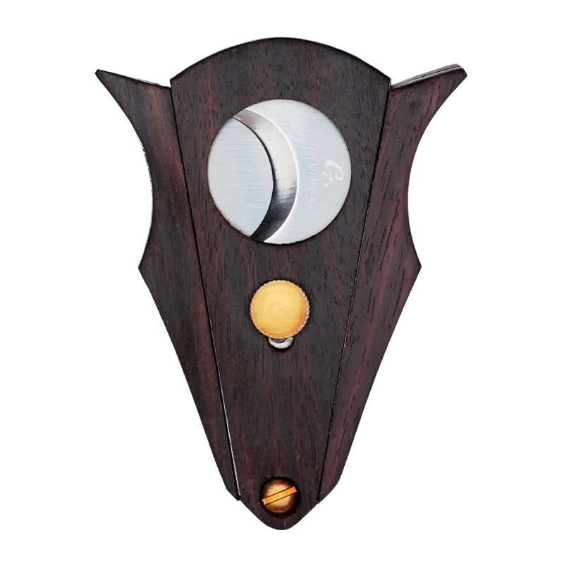 Creative Double Cutting Tool Wooden Cigar Cutter