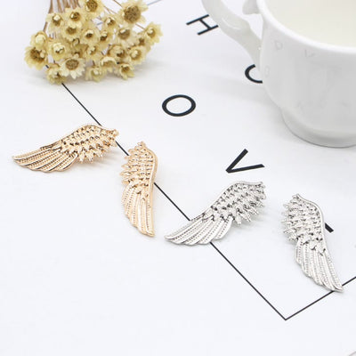 Retro Wings Brooch Gold Silver Shirt Accessories