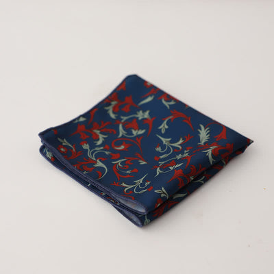 Men's Fnacy Abstract Geometrical Pattern Pocket Square