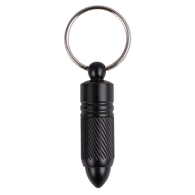 Mini Bullet Shape Aluminum Alloy Cigar Cutter Keychain