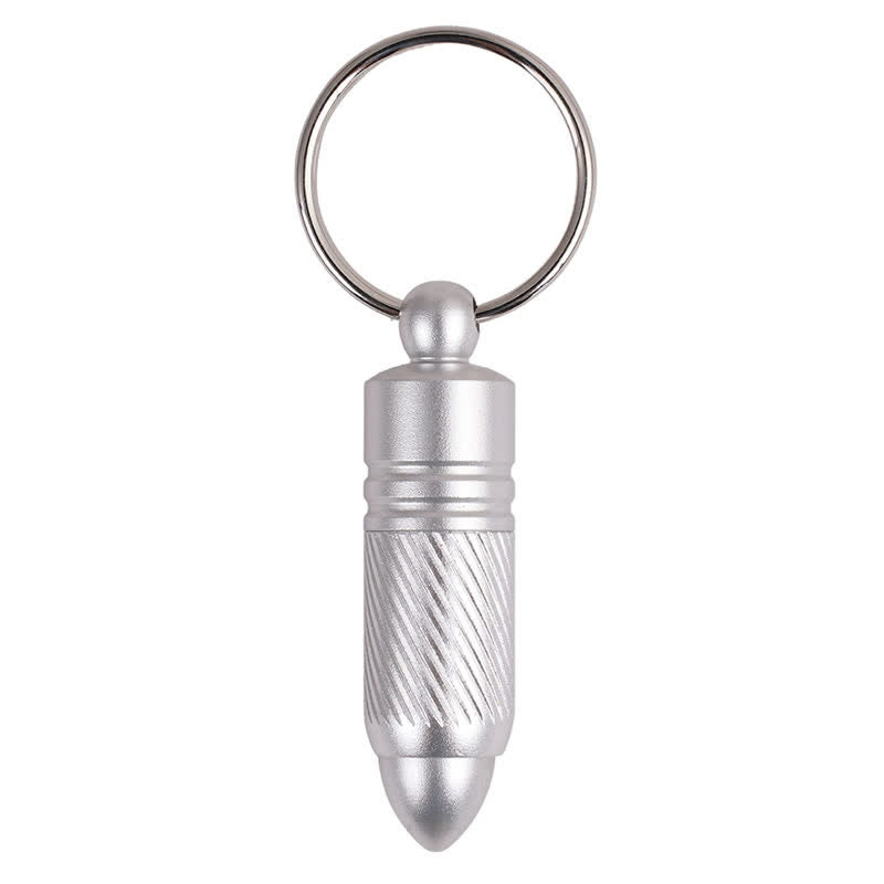 Mini Bullet Shape Aluminum Alloy Cigar Cutter Keychain