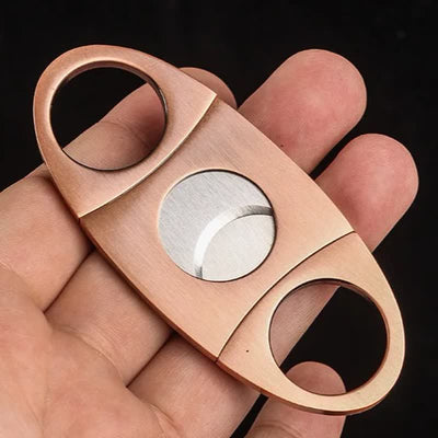 Modern Minimalist Stainless Steel Cigar Cutter