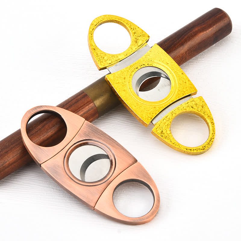 Modern Minimalist Stainless Steel Cigar Cutter