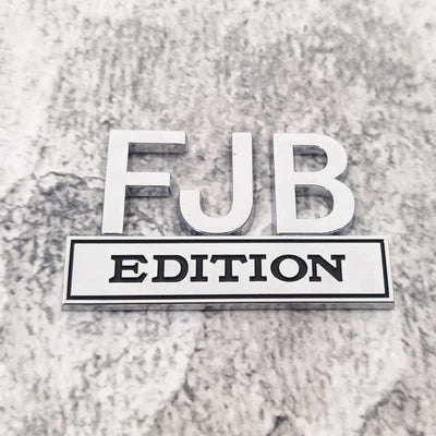 FJB EDITION Metal Sticker Car Badge