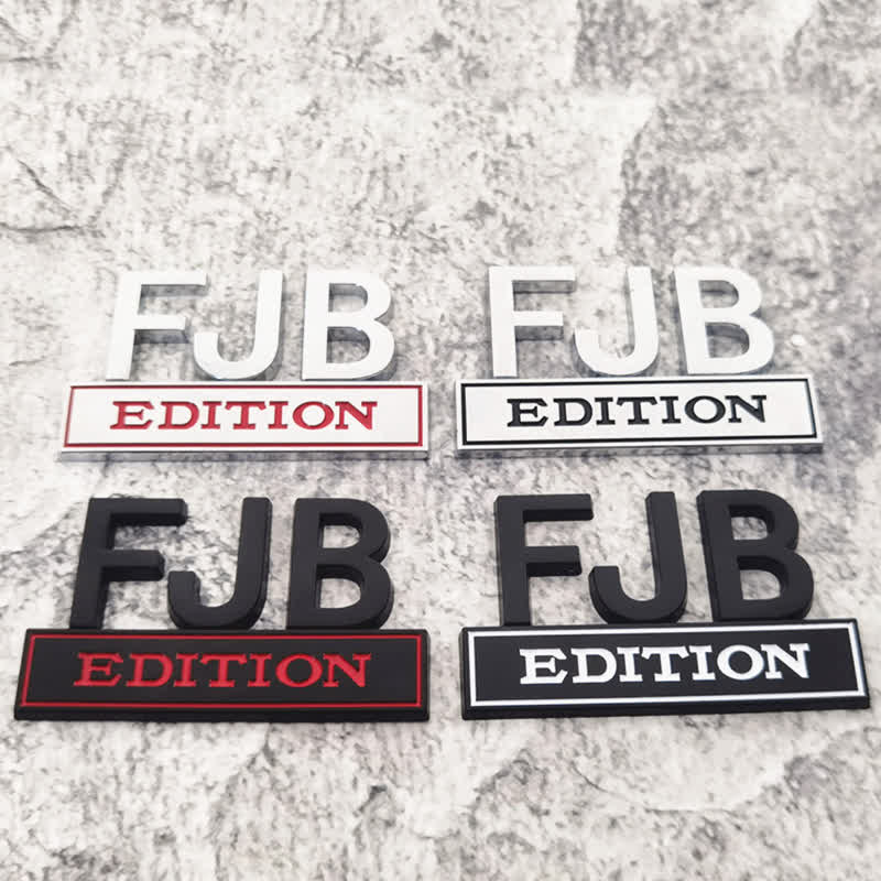 FJB EDITION Metal Sticker Car Badge