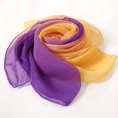 Women's Soft Solid Color Summer Sunscreen Thin Scarf