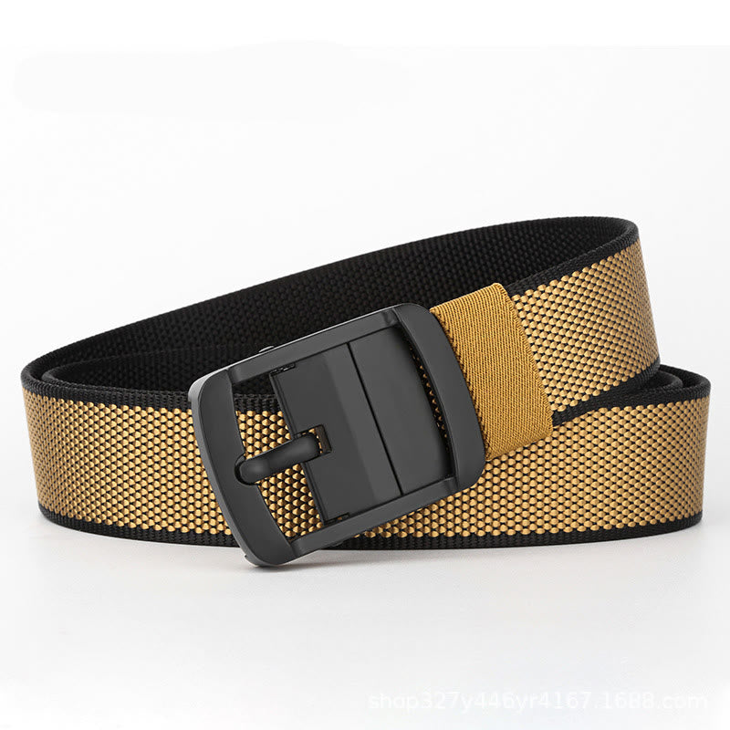 Men's Two Side Use Rotatable Buckle Sports Belt