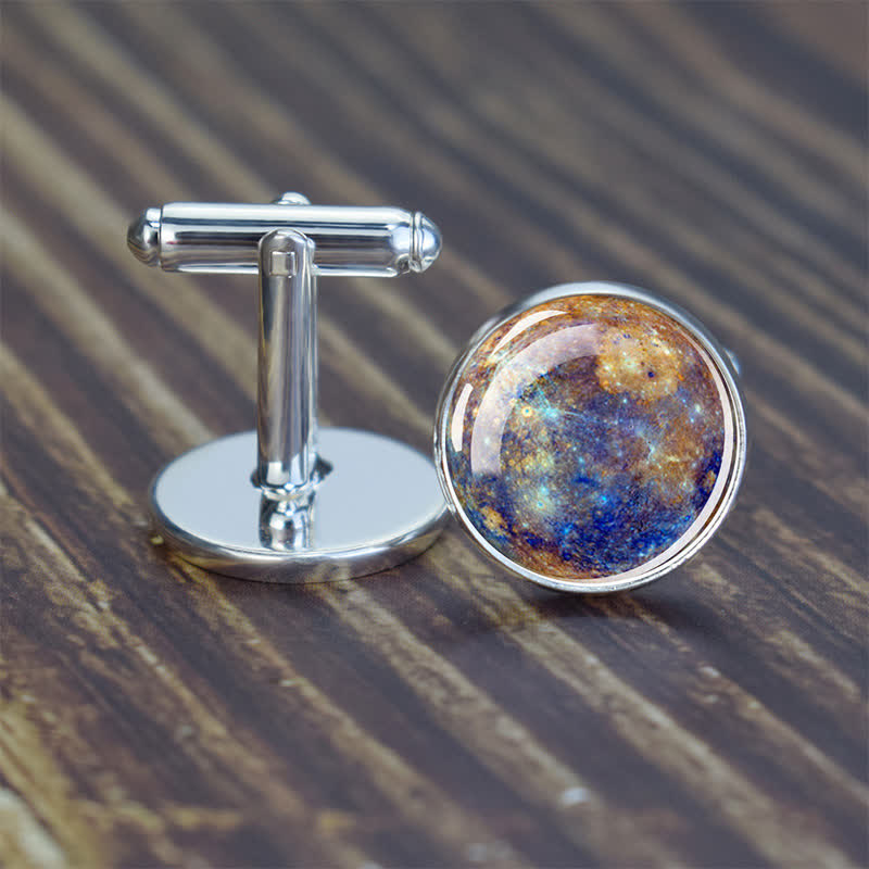 Men's Universe Solar System Planet Cufflinks