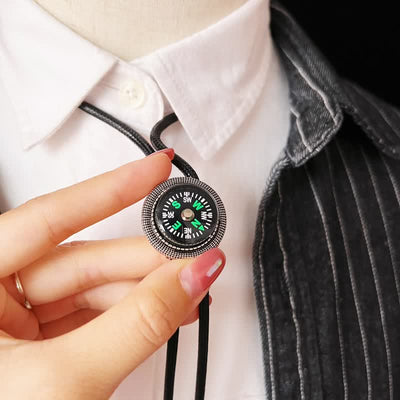 Fasion Compass Style Casual Accessory Bolo Tie