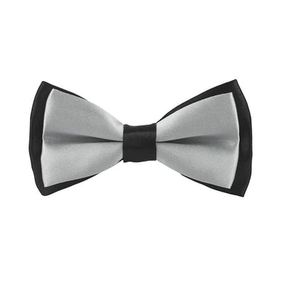 Kid's Classical Two Tone Double Layers Bow Tie