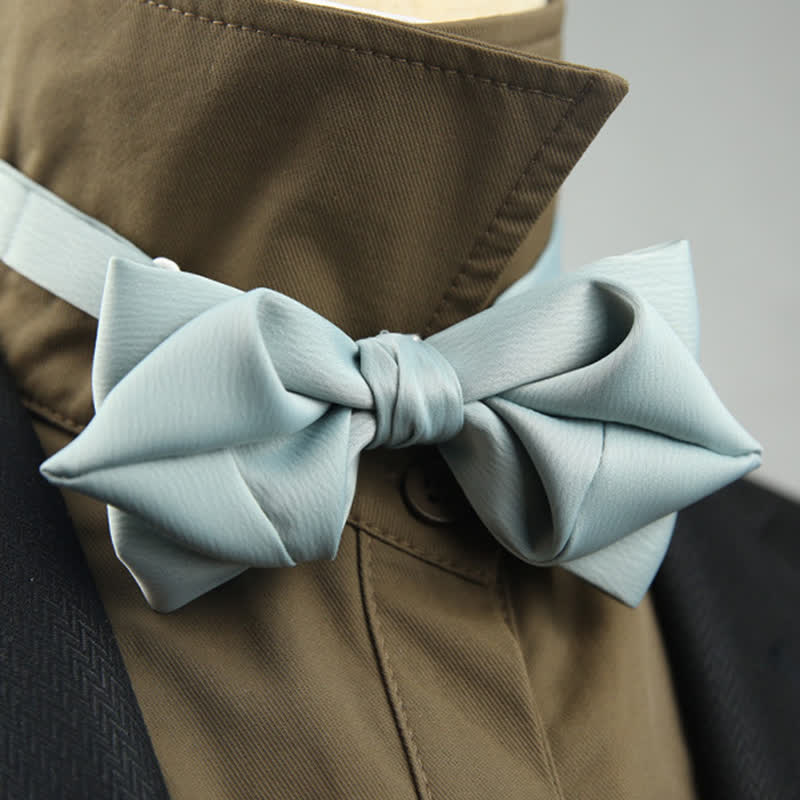 Men's Leisure Style Unique Pointed Shape Bow Tie