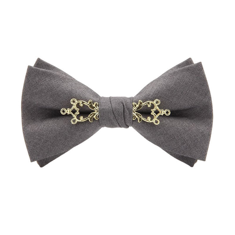 Men's Metallized Flower Festival Wedding Bow Tie