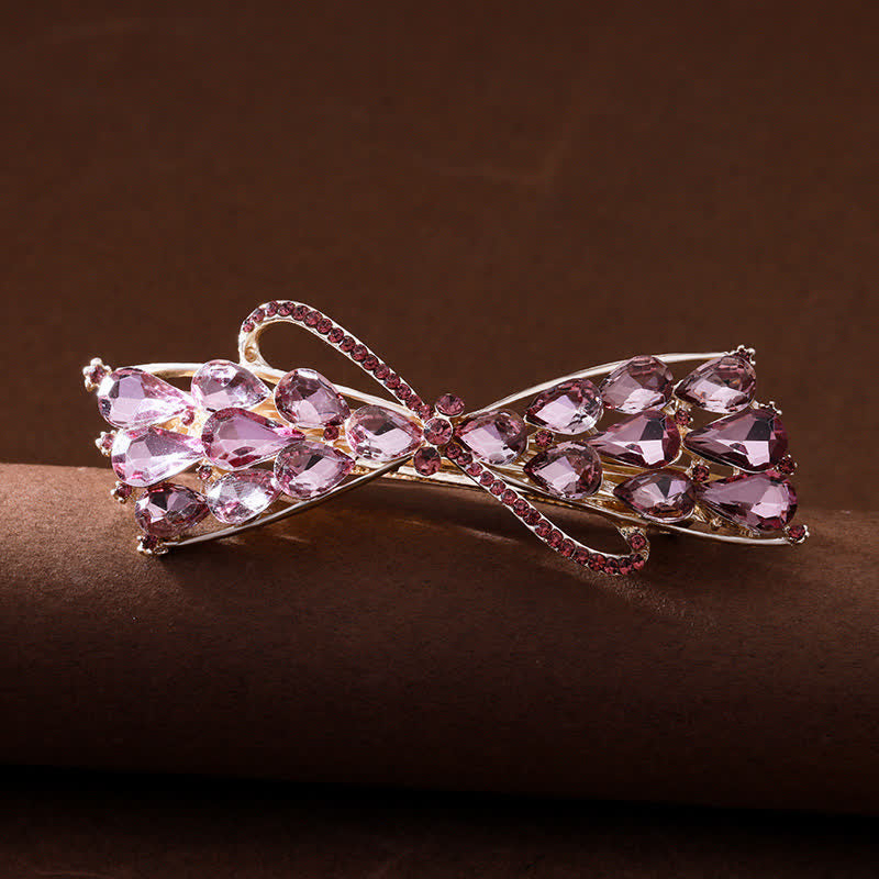 Women's Sparkling Glitter Crystal Hair Clip