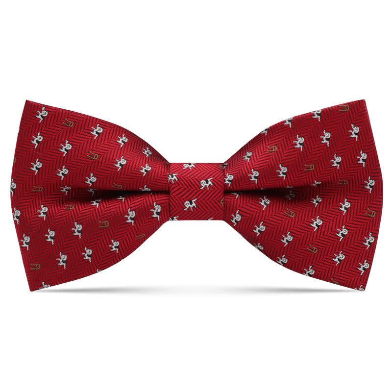 Kid's Interesting Cartoon Animal Motifs Bow Tie