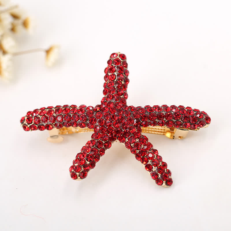 Women's Diamante Sea Marine Animal Life Hair Clip