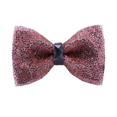 Men's Sparkle Star Glitter Crystal Bow Tie