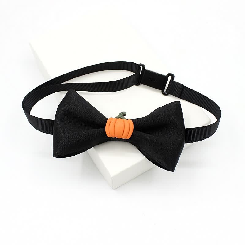 Kid's Cute Fruit Ornament Solid Color Bow Tie