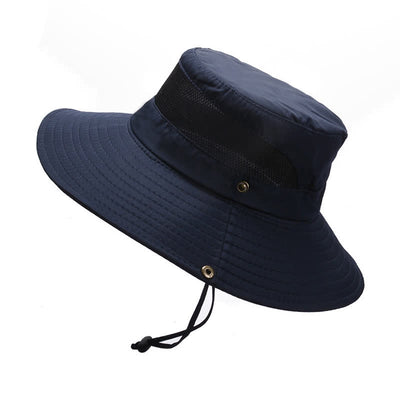 Men's Summer Sun Block Beach Travel Bucket Hat