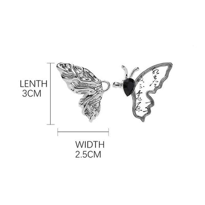Women's Butterfly Removable Button Pins Jeans Belt Clip