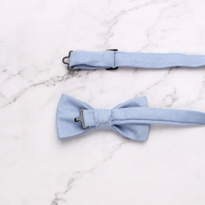 Kid's Simple Gentle Style Solid Color Bow Tie