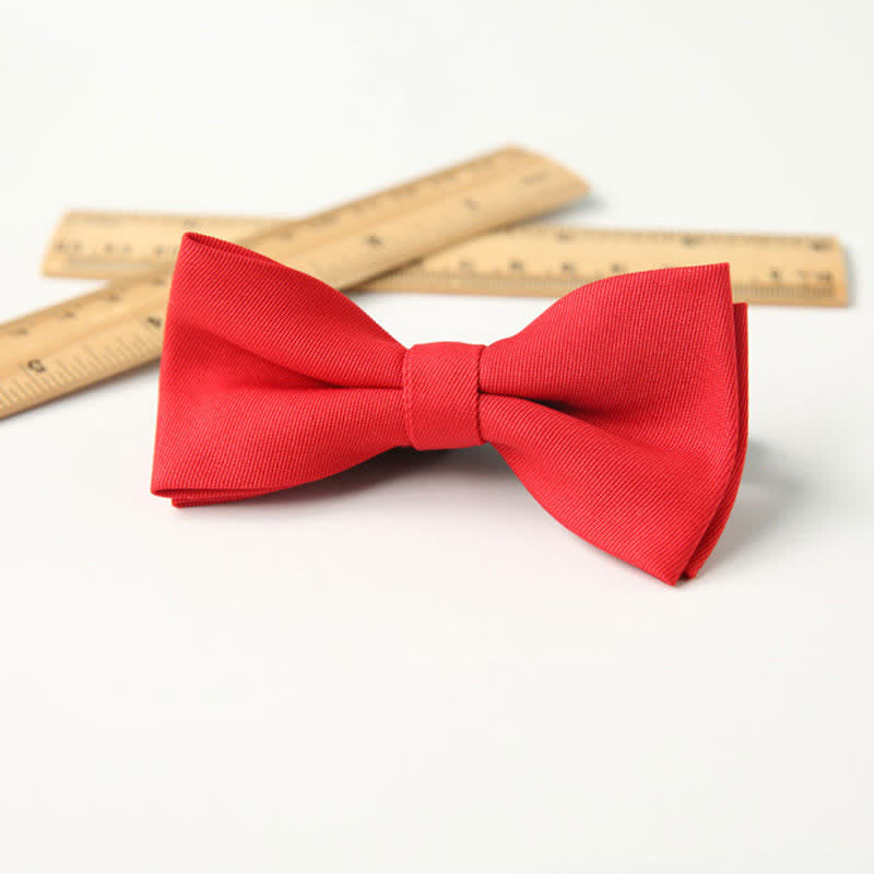 Kid's Cute Printed Double-Layered Stylish Fun Bow Tie