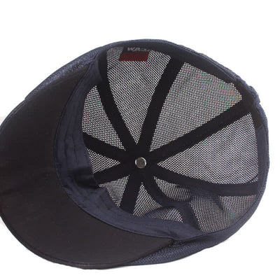 Breathable Mesh Cabbie Summer Beret Hat