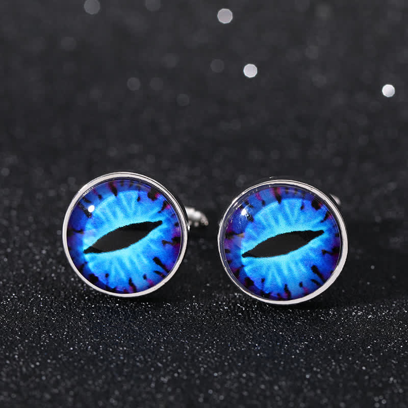 Men's Horrible Devil Eyeball Cufflinks