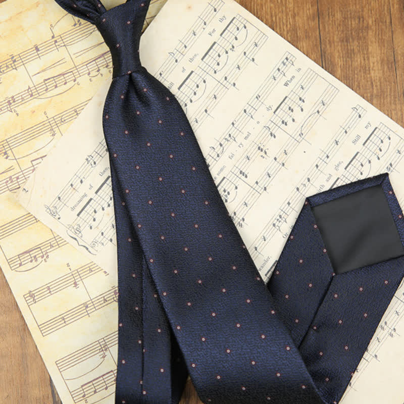 Men's Classic Design Leaves Suit Accessories Necktie