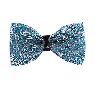 Men's Sparkle Star Glitter Crystal Bow Tie