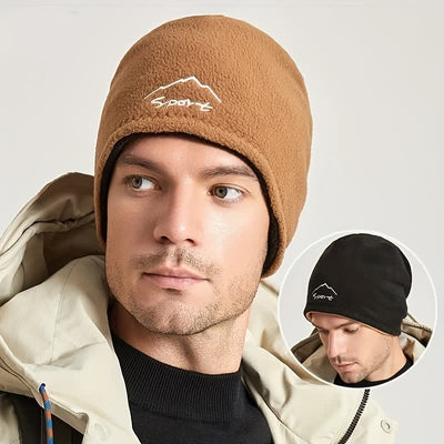 Windproof Polar Fleece Reversible Warm Hat