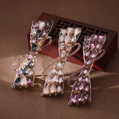 Women's Sparkling Glitter Crystal Hair Clip