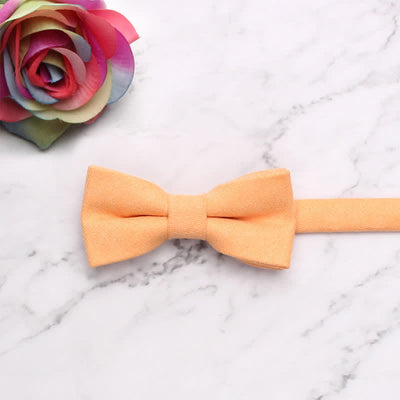 Kid's Simple Gentle Style Solid Color Bow Tie