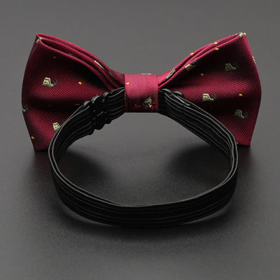 Kid's Interesting Cartoon Animal Motifs Bow Tie