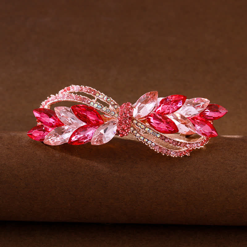 Women's Stunning Rhinestone Bow Knot Hair Clip