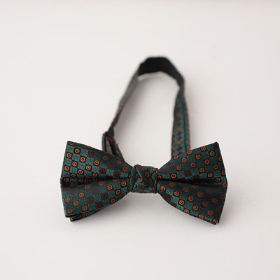 Men's Gradient Pattern Vintage Style Business Bow Tie