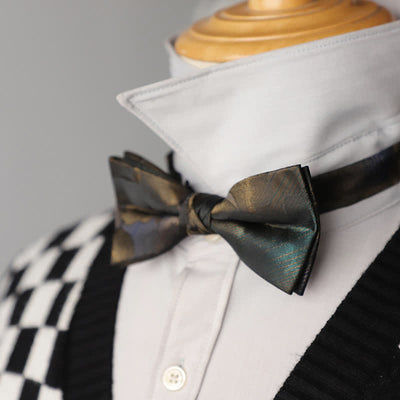 Men's Gradient Pattern Vintage Style Business Bow Tie