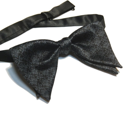 Men's Vintage Baroque Printed Oversized Pointed Bow Tie