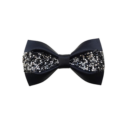 Men's Luxurious Rhinestone Gentleman Party Bow Tie