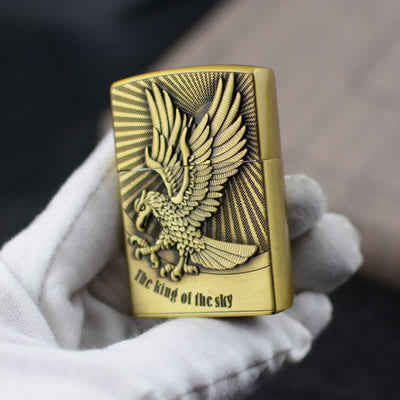 Flying Eagle Grinding Wheel Refillable Butane Lighter