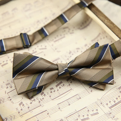 Men's Classy Double-Layered Wedding Business Bow Tie