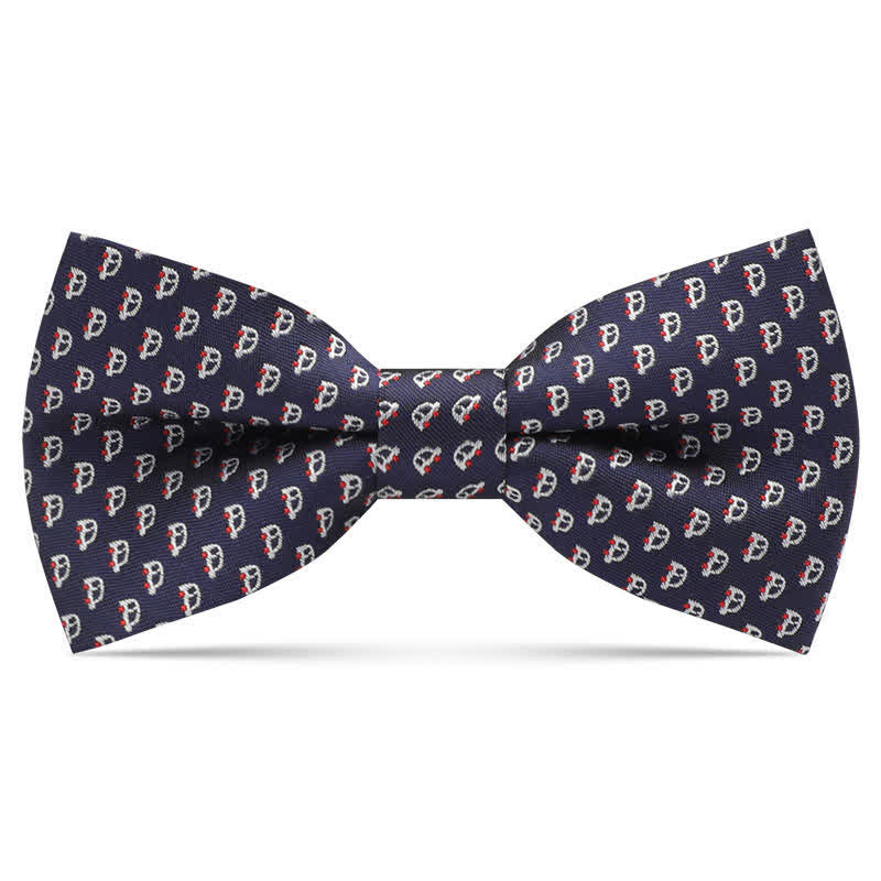 Kid's Interesting Cartoon Animal Motifs Bow Tie