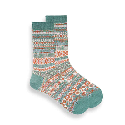 Retro National Style Ethnic Striped Socks