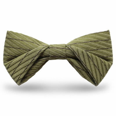 Men's Green Series Twill Wedding Bow Tie
