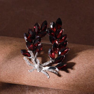 Women's Luxury Wheat Ear Bouquet Brooch